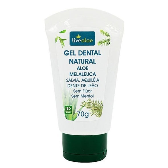 Gel Dental Natural Aloe Melaleuca - Livealoe